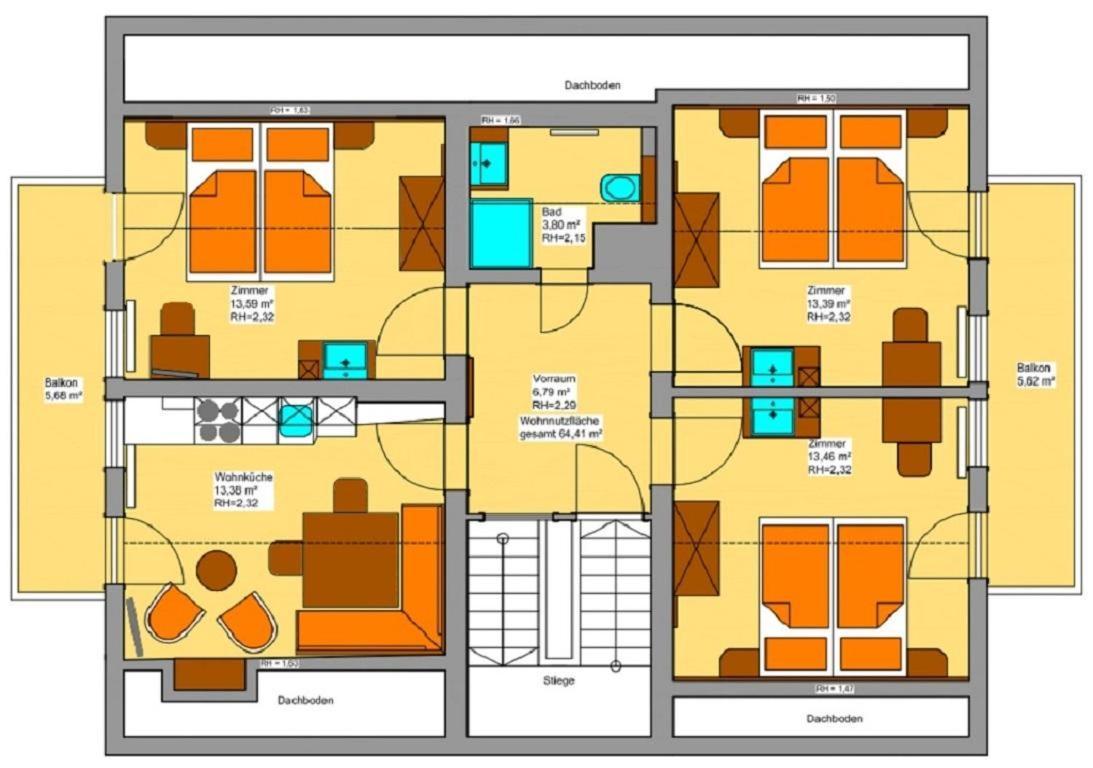 Haus Rose Apartment Sankt Jakob in Defereggen Luaran gambar